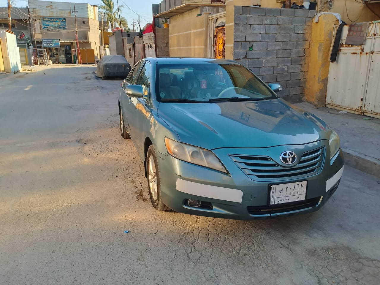 كامري وارد امريكي حادثه طخه بصيطة جوة قبق البانزين بس والباقي مكفول مصبوغه اثر الجراد رقم بغداد تحويل ثاني يوم2007 نص فول تحكم ستيرن صفحتين شاشة جبيرة تخم تاير صدر جديد السيارةجاهزة بيع فقط عارضه ب85 وبيه مجال حك الجية*********** مكانه بغداد العبيدي
