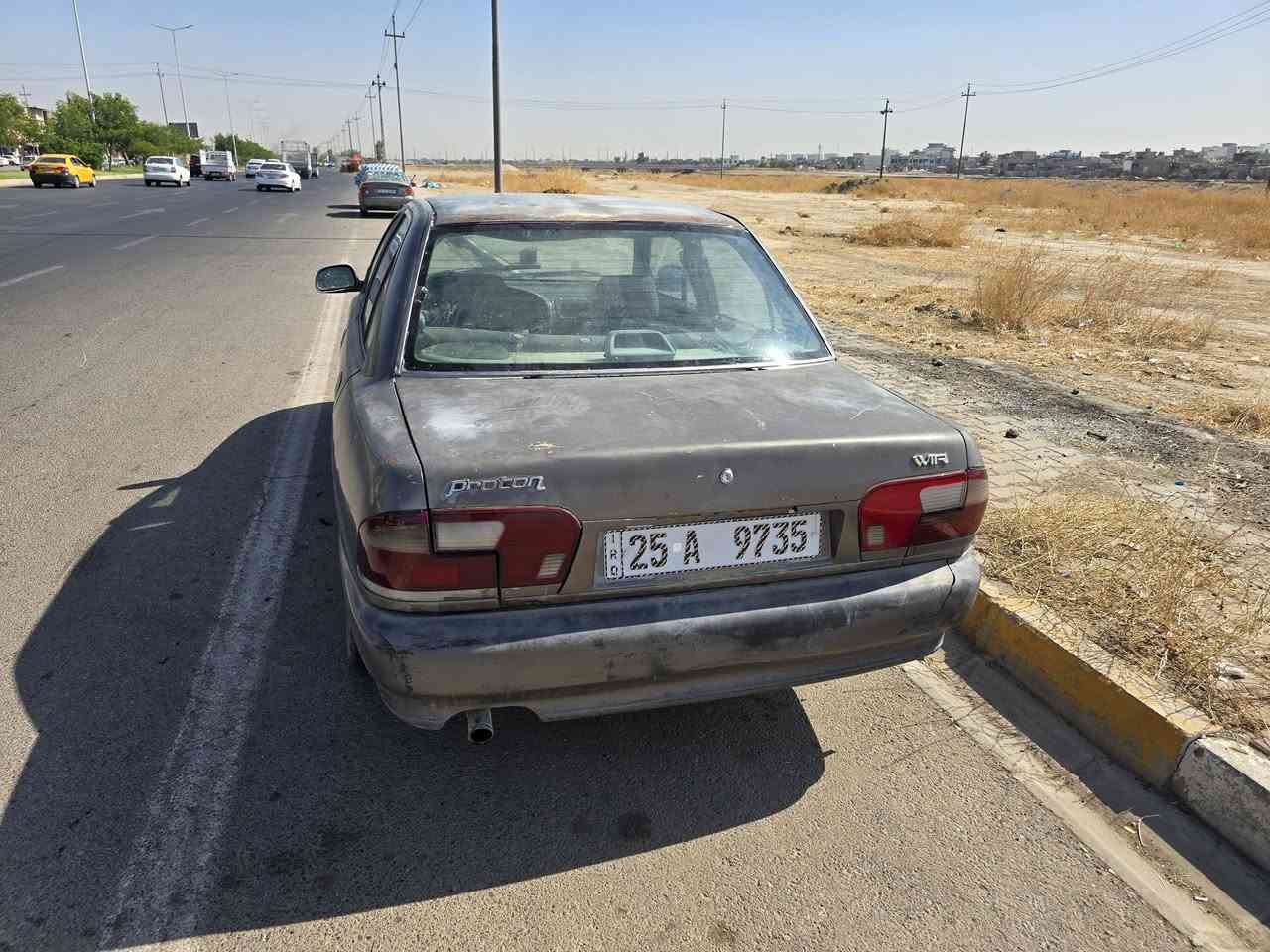 بروتون ٢٠٠٢ للبيع رقم كركوك مشروع وطني السنوية جديده بسمي لحد 2031 بطاقة بنزين موجودة السعر 27 وبيها مجال كير عادي ومحرك شرط عنوان كركوك ***********
