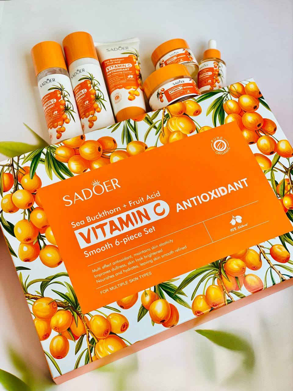 🍊 بوكس فيتامين C من SADOER 🍊
سر الإشراقة والنضارة ببكج واحد متكامل ✨  

إذا تعانين من بهتان، تصبغات، أو تعب بالبشرة  
هذا البوكس راح يرجع الحيوية لبشرتج من جديد 💛  
#بوكس #عناية #اكسبلور


**إذا كنت صاحب هذا الإعلان وتريد حذفه لأي سبب، رجاءا أرسل رسالة إلى الدعم الفني**