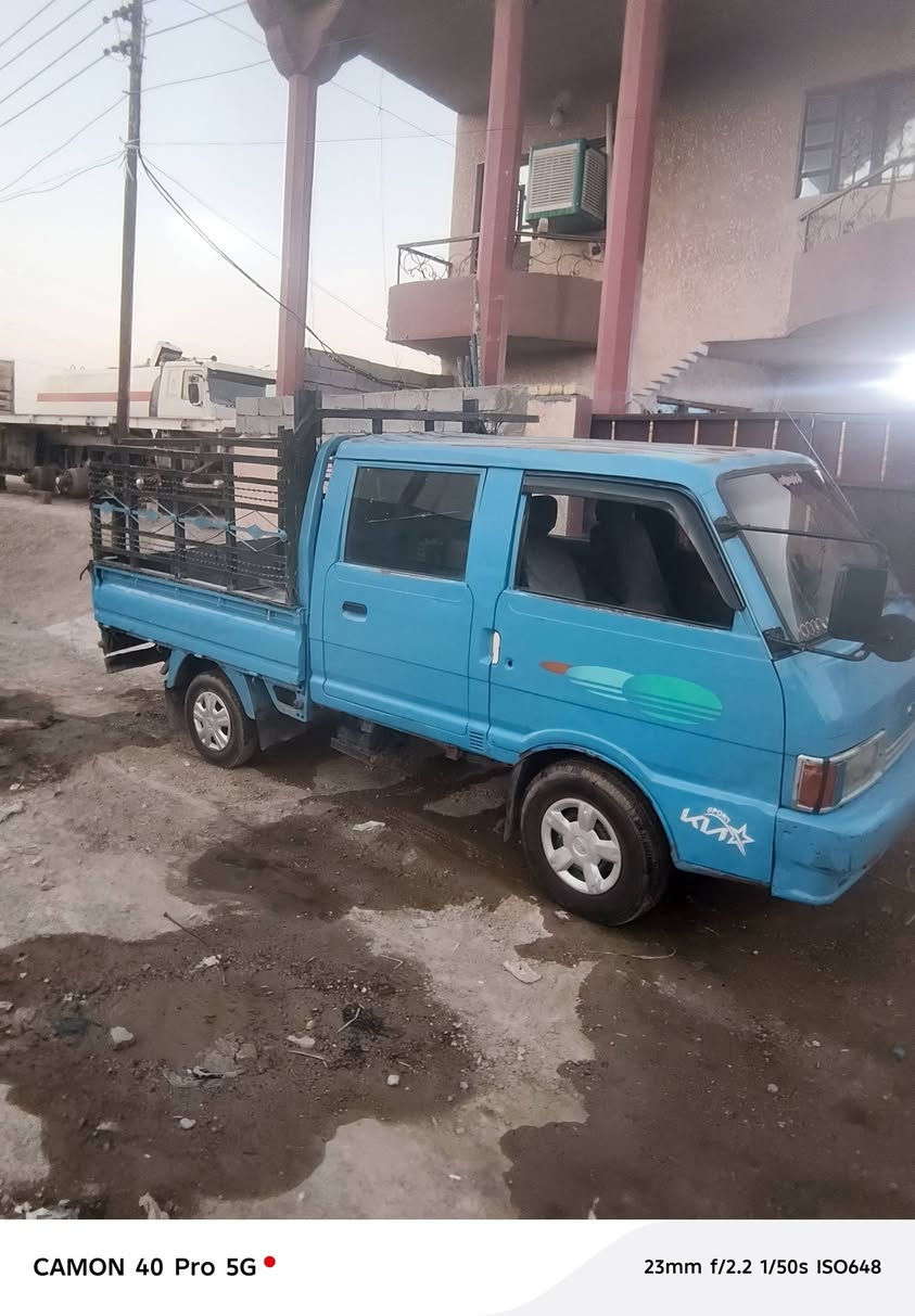 سلام عليكم كيا بنكو موديل 92
مكفولة كير محرك شواصي مصبوغة حزام
جمالية بدون ضربة السعر 50وبيهة مجال ***********
