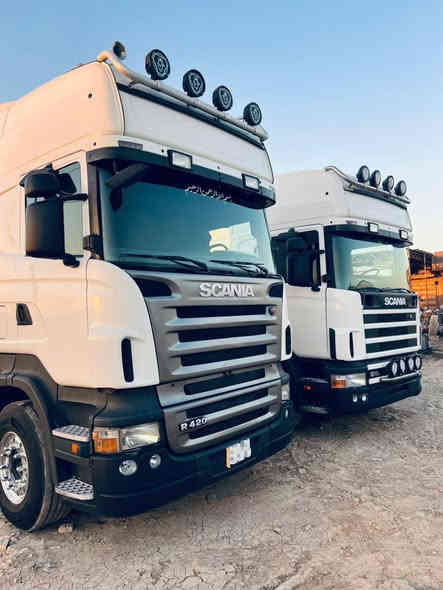 سكانيا سحال تك بلادي
2002
محرك 6 انجكتر 
كير 900 3/3 رتايتر 
تخم تاير
كفاله عامه بلاديه
بدون ارقام 
السعر 120 وا بيه مجال 
العنوان بغداد
‏‪***********‬‏
