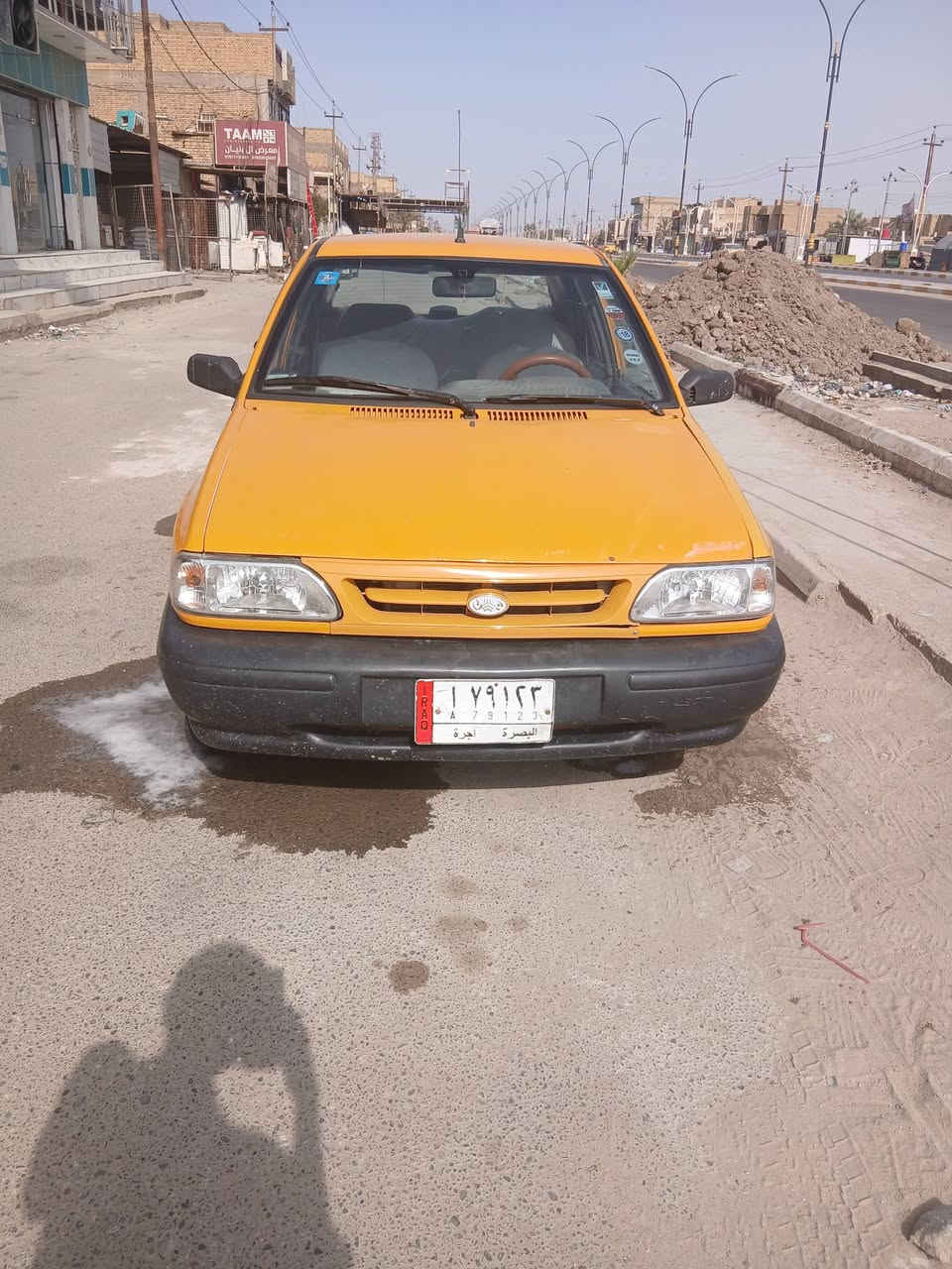 سايبه موديل 2018مكينه وكير وحداديه تخم تاير مصفره هيه وغرامات جاهزه تحويل السعر 25وبيه مجال المكان ناصريه فضليه لتصال ***********
