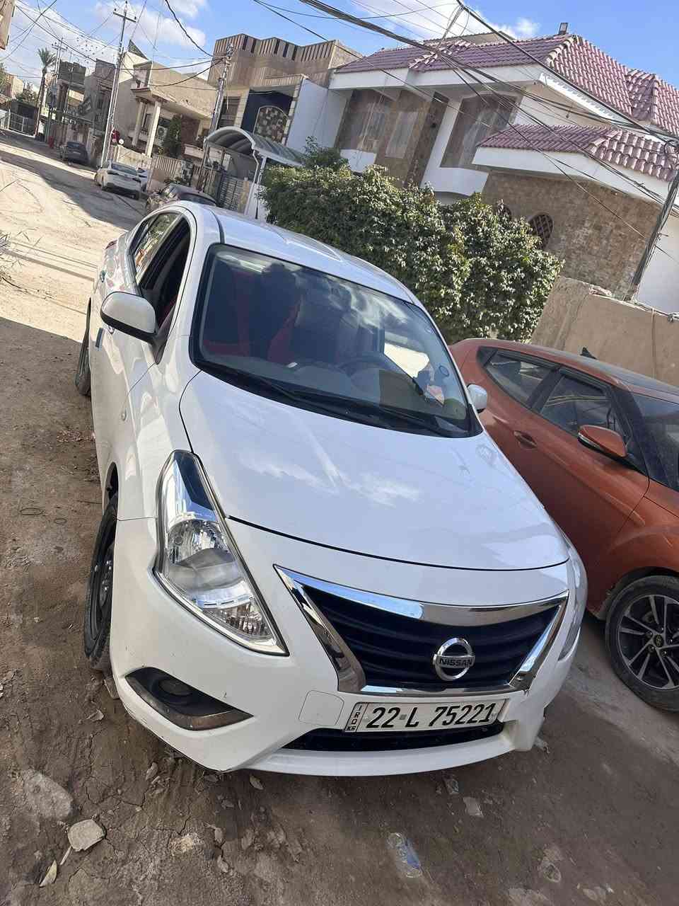 السلام عليكم
نيسان صني هندي ٢٠٢٣
البليته الزركه
مكفوله من البارد والصبغ والضربه شاشه اندرويد كاميرا  
مكاني حله الجمعيه
*********** متوفر واتساب واتصال السعر ١٢٠ وبيه مجال 
ماشيه ٥٩ الف كيلو
