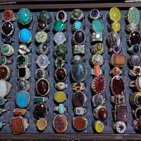 محابس • فضة 925 • احجار طبيعية