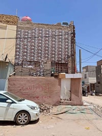 بيت 50متر طابقين   عكاده  ركن  شارع 12  قرب مجموع سلام    سعر 45  رقم ...