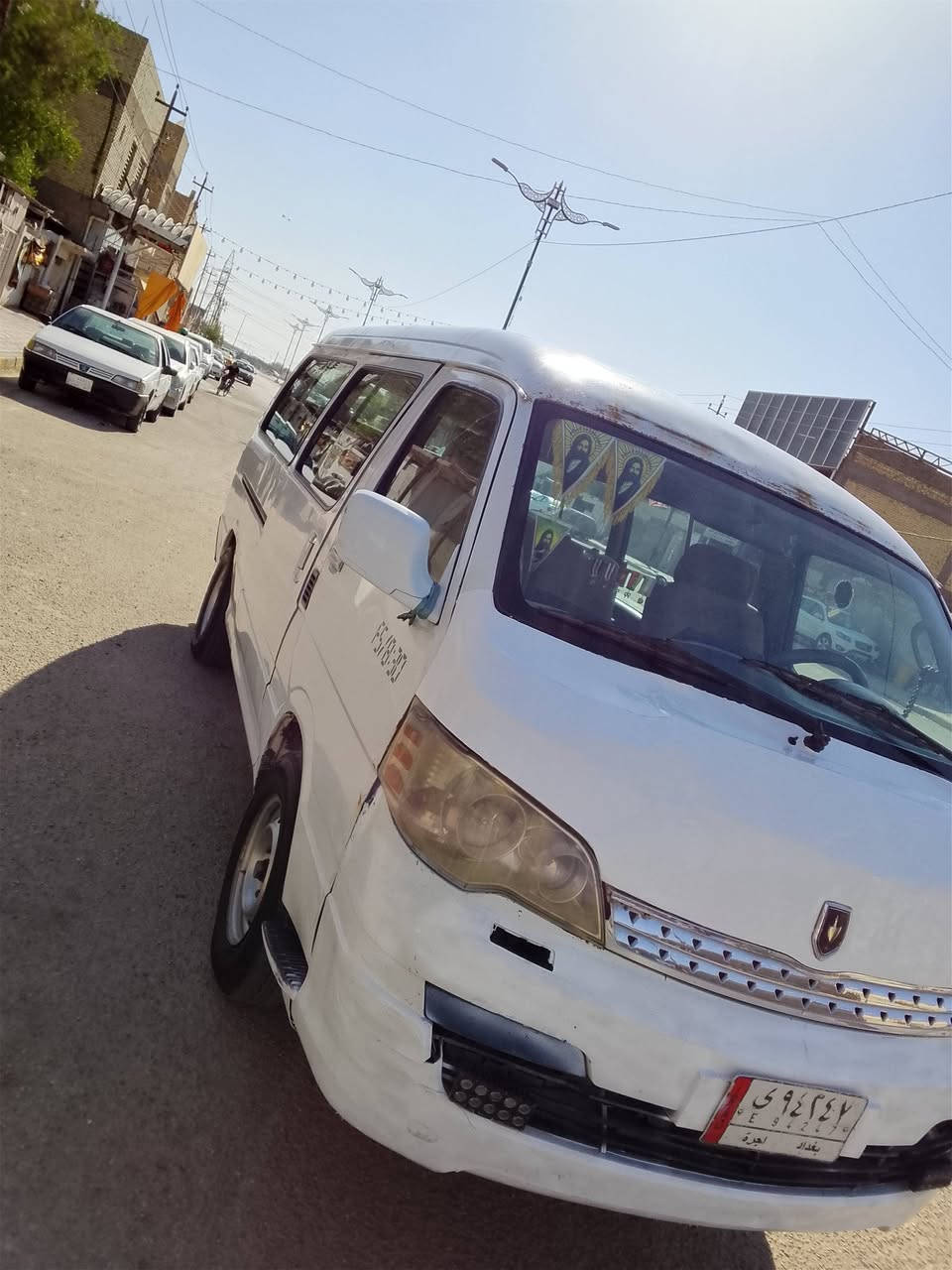 سلام عليكم سيارة جنبي مديل14 عندي وكاله من راعيها   ما عليها أشارت حجز سيارة جاهزه من كلشي كير واكسن مكينه حداديه مكفولات مكينه ونجي مجاول مكان نجف سعر 33  رقم ***********
