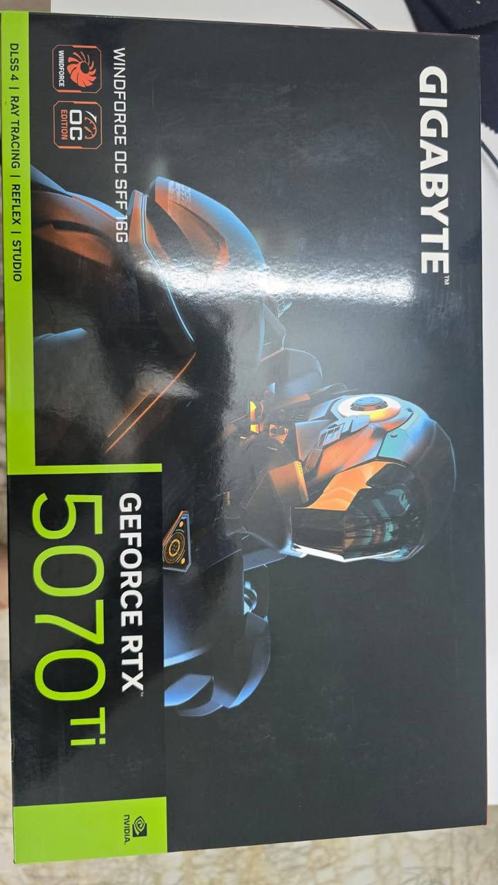 RTX 5070 TI جديد
سعر المطلوب
1650000
سبب البيع صارت مشكله واريد ابيعه
***********
