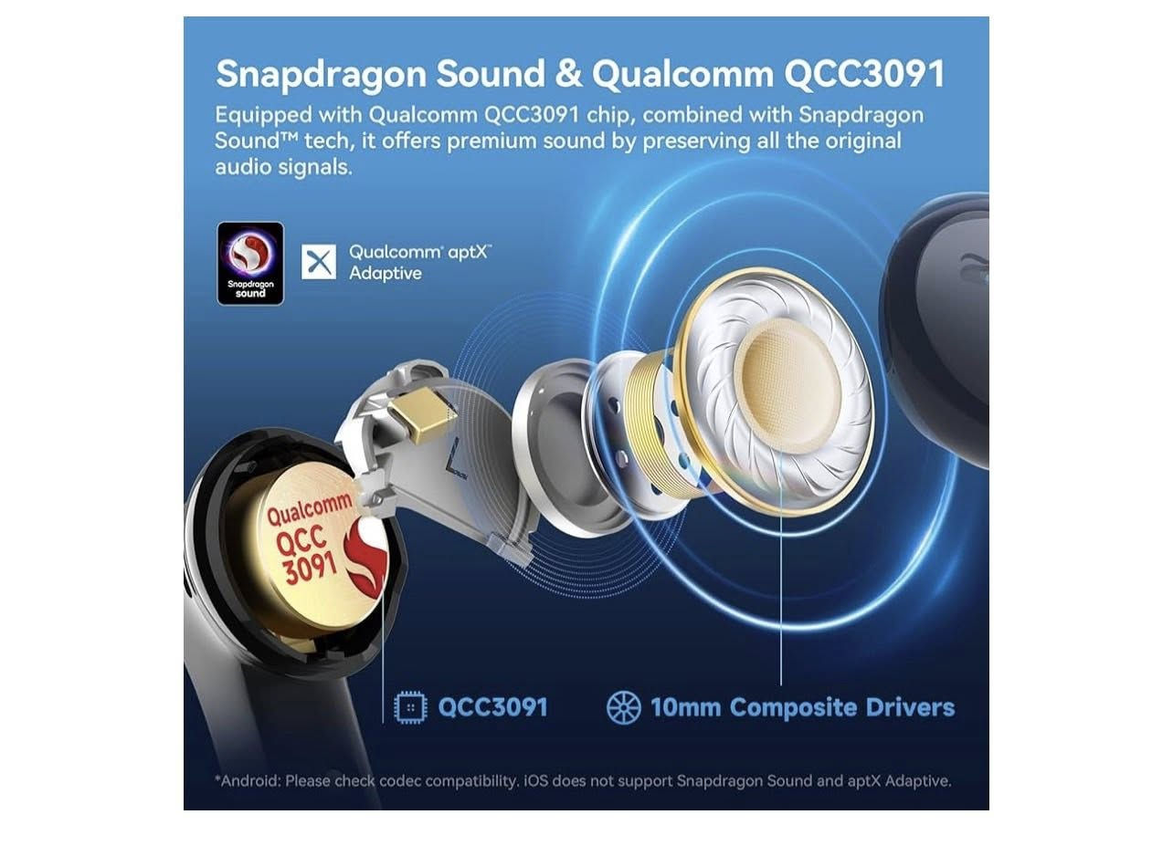 قطعة حلوه من ⬅️
EarFun Air Pro 4
موديل : AIR PRO 4
تقنية عزل الضوضاء التكيفية 
التعرف على الاذن 
تحتوي على 6 مايكات 
تدعم اغاني ال Hi-Res
عمر البطارية 11 ساعة مع شحن العلبة يدوم 52 ساعة 
بلوتوث اصدار : 5.4 
خوارزمية ذكاء اصطناعي وتقنية ENC بستة ميكروفونات
اتصال سماعة الاذن بجهازين 

السعر :70 الف
سعرها بالمتاجر 125 الف


**إذا كنت صاحب هذا الإعلان وتريد حذفه لأي سبب، رجاءا أرسل رسالة إلى الدعم الفني**