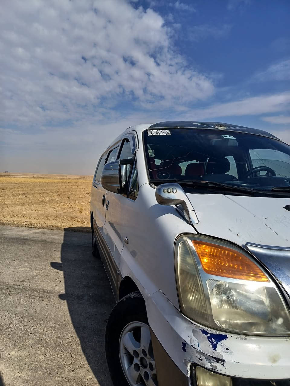 اسلام عليكم للبيع ستاركس 2007اصل وفصل سياحي اربعه دسك تدفئه بكشن السايق ولراكب  اشواصي كفاله كير محرك اكسل شرط مصبوغه حزام تخم تايرات اربعه جدد  رقم كركوك صدامي تحويل ثاني يوم   سعر 75 وبيه مجال قليل ***********
