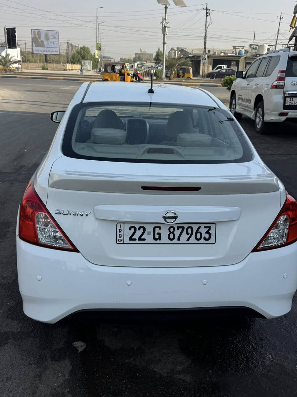 سلام عليكم 
للبيع نيسان
موديل :٢٠٢٤
رقم اربيل
مكفول كفاله عامه  من الشخط والتكحيل والصبغ
المكان بغداد
رقم الهاتف ***********
