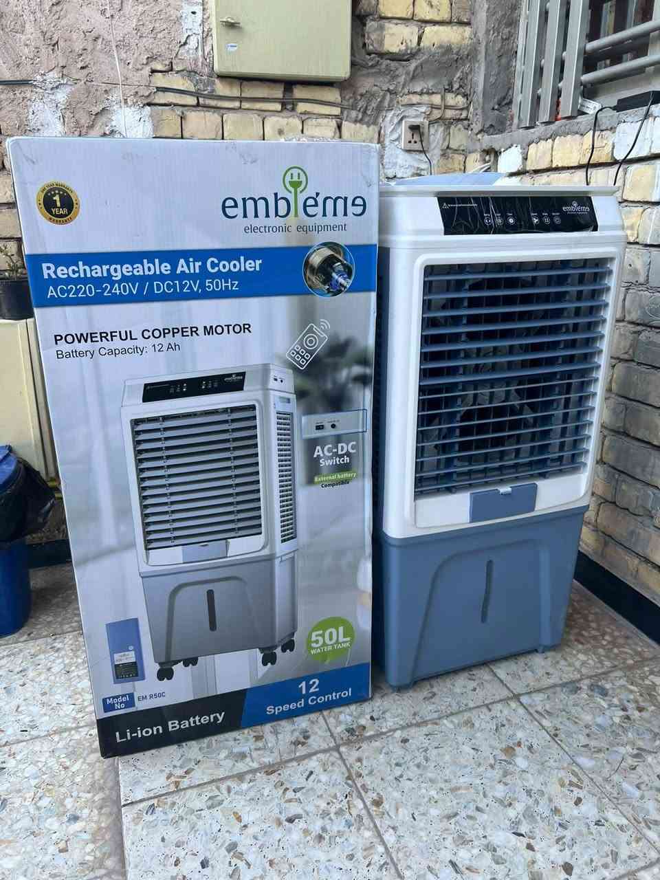 السلام عليكم مبرده شحن نوع امبيليوم اشتريته قبل خمسة أيام على اساس اخليها للسياره وماصار المكان جديده مشتغله اربع ساعات  السعر 250 
***********
