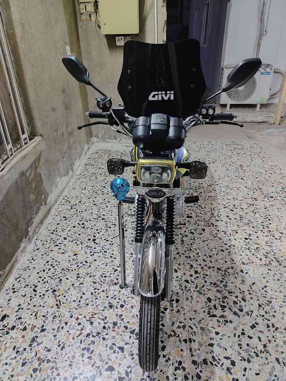 موديل 24 محرك ٢٠٠
الدراجة مكفولة من كل شي ما بيها أي نقص
شرط الفحص
كهربائياتها كلها شغالة
جهاز إنذار وتشغيل عن بعد
السعر 750 قفل
مكاني بغداد التاجي جسر االمثنى
*********** متوفر واتس
