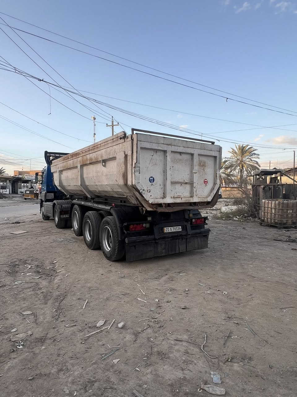 السلام عليكم عربانة حوضية 25متر 3دنكير للبيع  ‭٠٧٧٧ ٩٩٤ ٨٩٥٢
