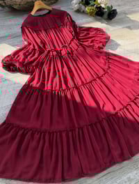 فستان نسائي • شيفون مبطن تركي • مقاسات 38-48