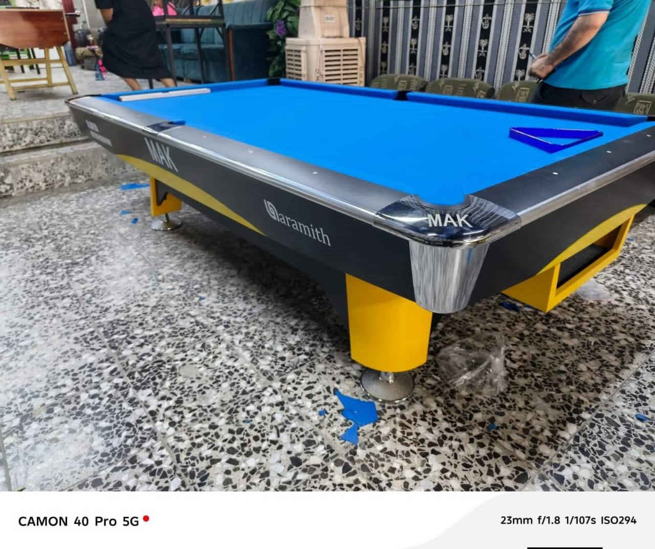 تم وصول وجبه من البليارد المستخدم ول جديد 🎱
 ويوجد كادر نصب وادامه جميع طاولات البليارد بغداد وجميع محافضات العراق   🎱🇮🇶ويوجد جميع مستلزمات البليارد وملحقاته 🎱 لاستفسار ***********
