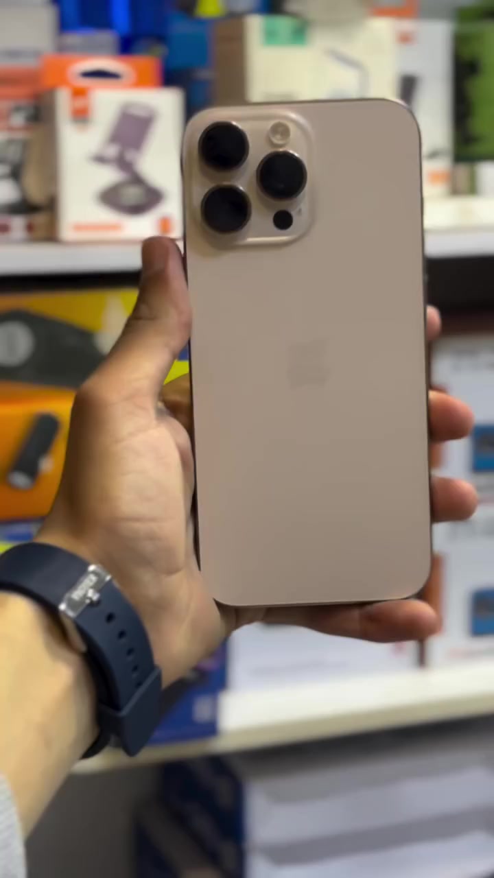 متوفر ‼️, ايفون 16 برو ماكس ، بذاكرة 256 ، بطارية 93‎%‎ ، كامل ملحقات. عنوان مراكزنا : 
الفرع الاول : بعقوبة شارع الحسينية مقابيل أقمشة ملا مغير 
عنوان فرعنا الثاني : بعقوبة الكوثر قرب مرطبات الأمير 
الفرع الثالث : بعقوبة شارع الحسينية خلف سوق الذهب.


**إذا كنت صاحب هذا الإعلان وتريد حذفه لأي سبب، رجاءا أرسل رسالة إلى الدعم الفني**