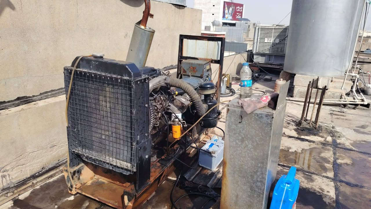 السلام عليكم مولده للبيع
حجم 3600 

150 امبير شرط الشغل 

السعر 19 ورقه وبيها مجال قليل 

شراي اتصل عل رقم ***********

العنوان كركوك شارع القدس قرب مجمع حسان أوغلو
