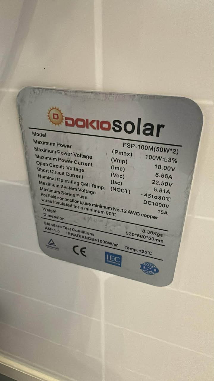 سولار  على شكل حقيبة  قياس ١٥٠. سم *٦٠ سم كامل مع الكنترول


**إذا كنت صاحب هذا الإعلان وتريد حذفه لأي سبب، رجاءا أرسل رسالة إلى الدعم الفني**