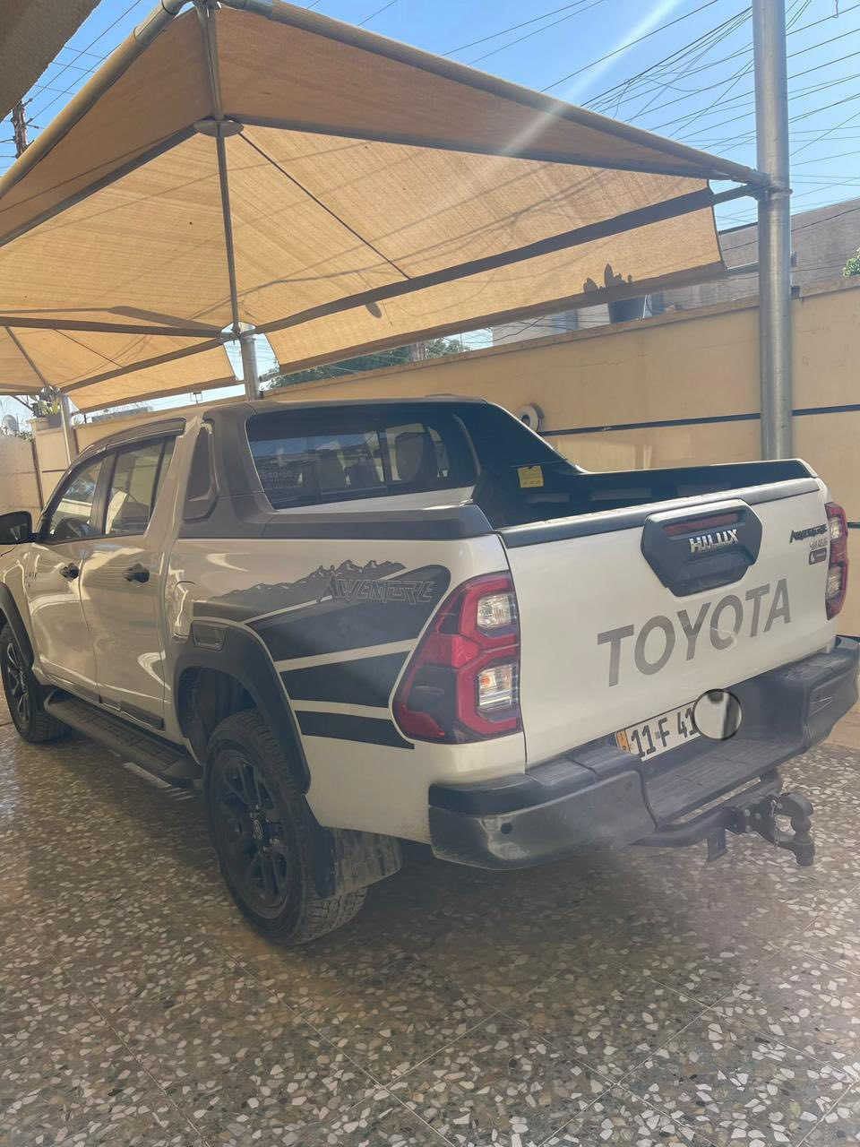 سلام عليكم 
تيوتا هايلوكس ٢٠٢٤ 
ماشيه ١٦ 
رقم بغداد 
مكفوله كفاله عامه 
السعر ٤٢٥ وبيها مجال
مكانها بغداد المشتل  
للاستفسار ‭٠٧٧١ ١٠٢ ٧٧٣٠‬
