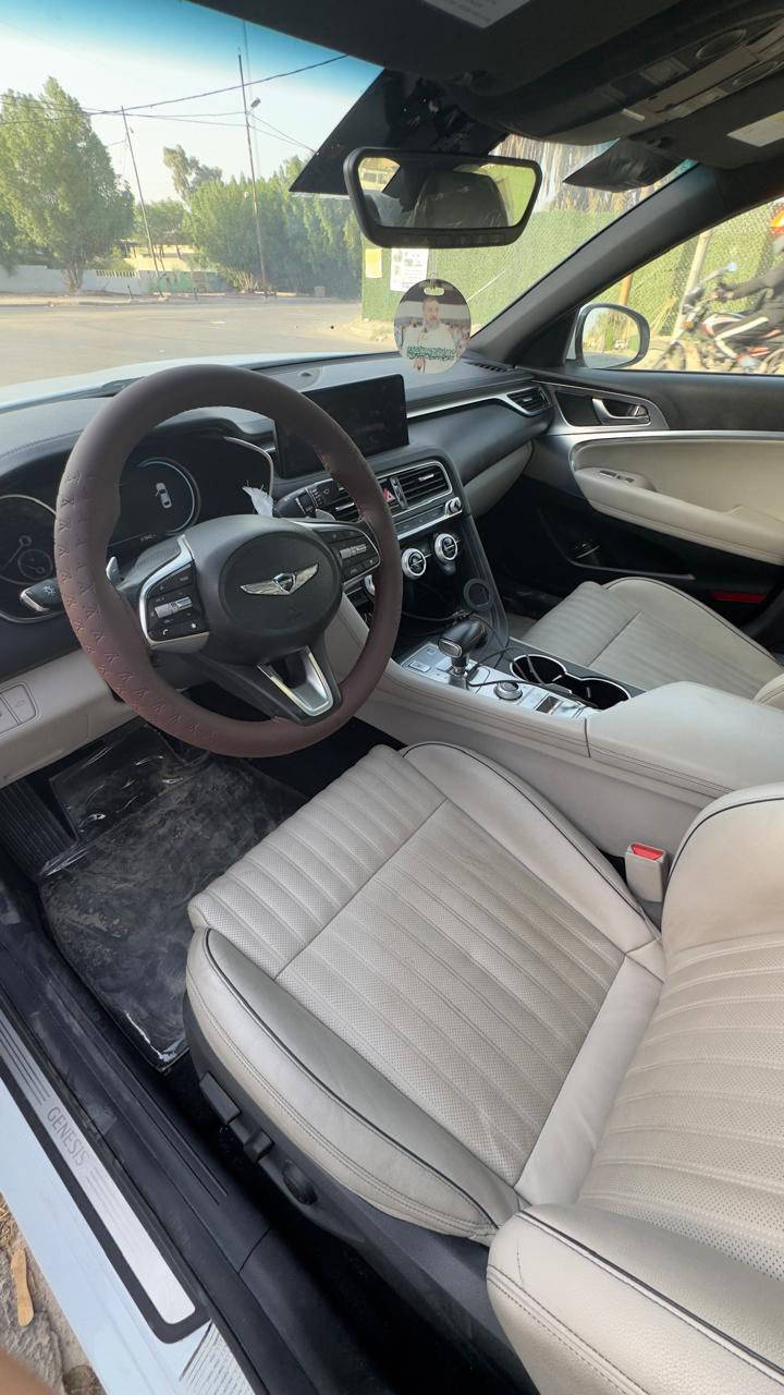 سلام عليكم
جنسس م2022
محرك 6سلندر توين تيربو
سياره امريكيه حادث موضح بل صور 
ممشه السياره 54mi
السياره فول مواصفات عده الفتحه 
السياره حلوه ونضيفه
للاستفسار الاتصال علا الرقم 
***********
