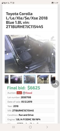 كورلا ٢٠١٨ • نضيفه • ضرر بسيط