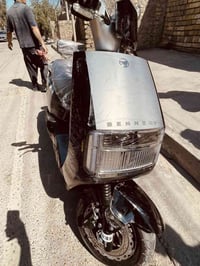 دراجة شحن للبيع + 6 بطاريات مسطره + نظام تزحلق + نظام جبال + 3 نمر وبي...