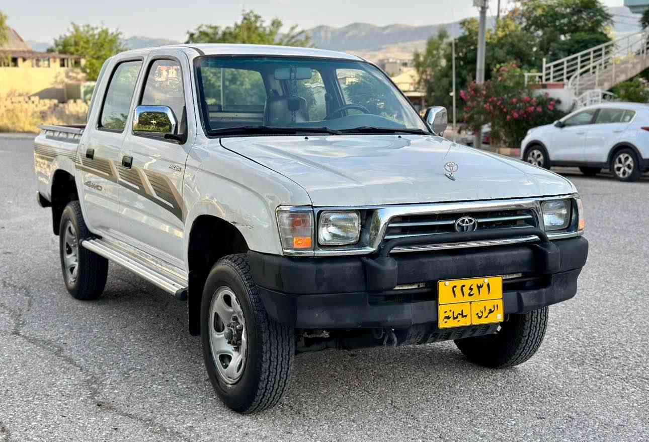 Toyota hialuxs 2001 paower tabred السليمانية, العراق


**إذا كنت صاحب هذا الإعلان وتريد حذفه لأي سبب، رجاءا أرسل رسالة إلى الدعم الفني**