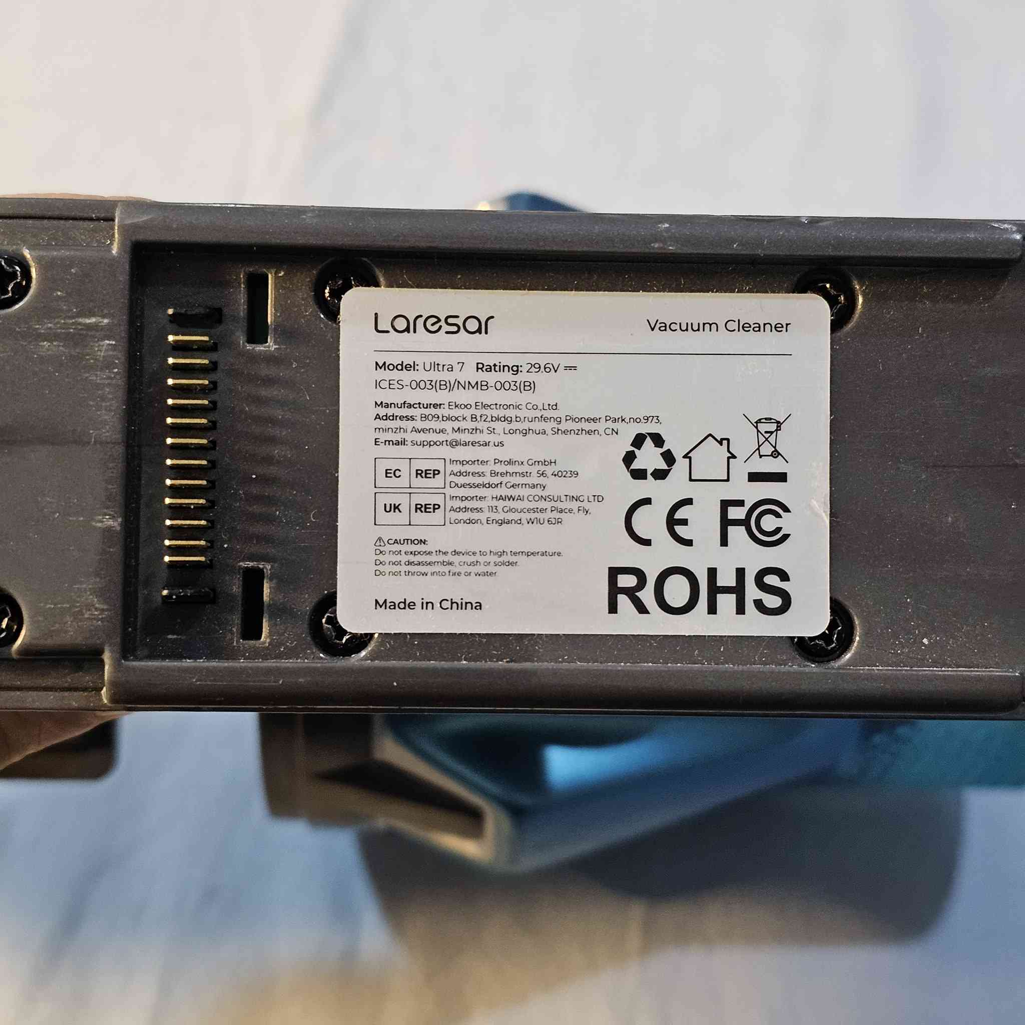 اغراض مكنسة كهربائية شحن .. جميع القطع تباع فحم ..
متوفر توصيل لجميع المحافظات العراقية..


**إذا كنت صاحب هذا الإعلان وتريد حذفه لأي سبب، رجاءا أرسل رسالة إلى الدعم الفني**