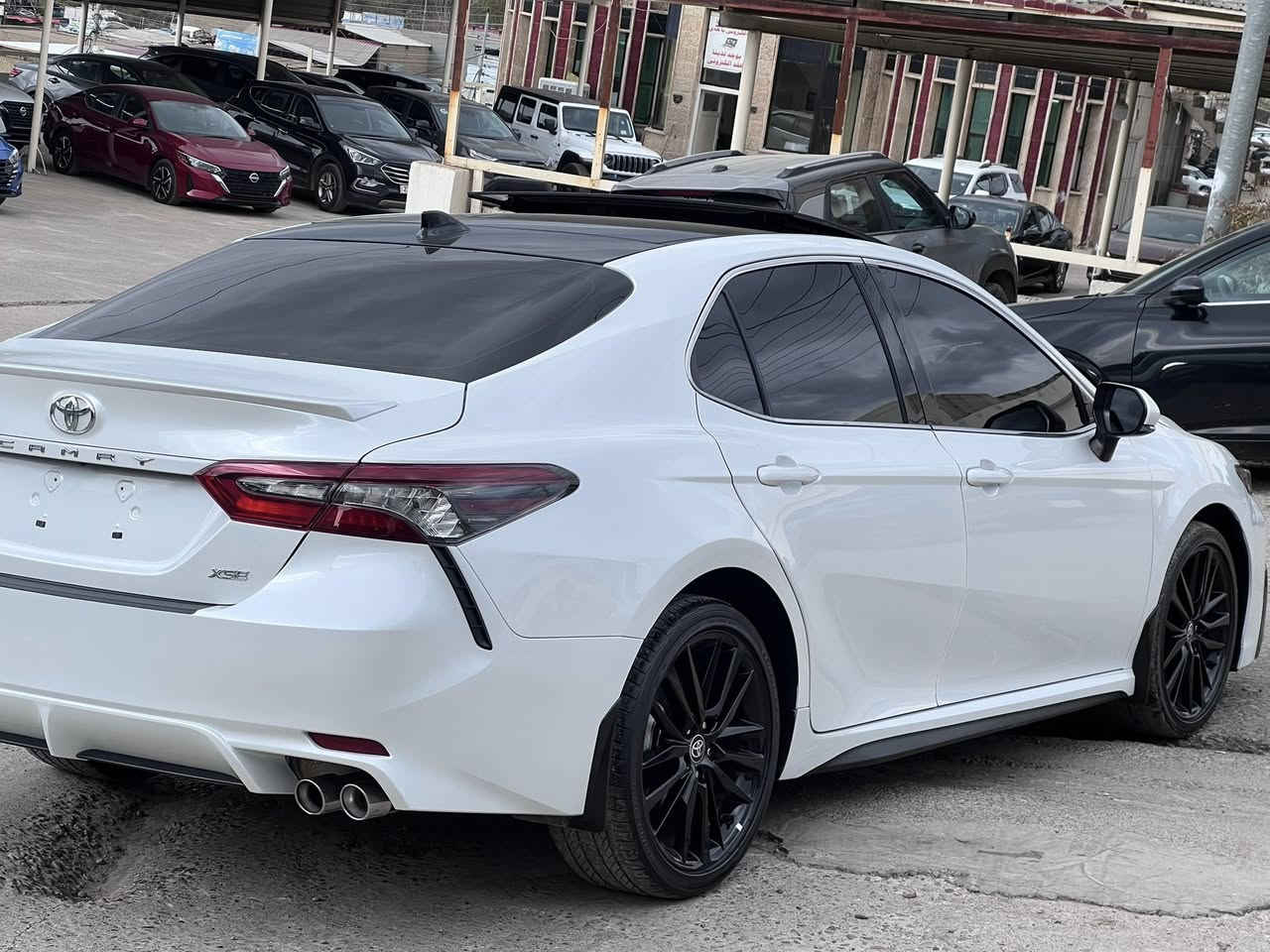 تيوتا كامري
موديل 2024 / وارد أمريكي / ماشي 24 الف مايل/ 
سياره بيدون رقم تترقم جميع محافضات شيمال
موصفات XSE موصفات مال سياره معروف مايحتاج سف
حادث سياره رقم شاسي موجود منشورات
سياره بيدون صبغ دعاميا لد عاميا 
بيها جاملغ و باب امامي صبحت سايق تبديل شريكه بيلاد
بيدون دواخل بجم كبس خلفي كبس 
و بيا واحد تعديل ب جاملغ سكن تعديل PDR ولا يبين
أيرباگ فقت توكمه سيستم
تسليح سياره 100/100 بلول 
السعر 247 مجال 
عنوان عقرء 
رقمل هاتف وتساب علي 
***********
