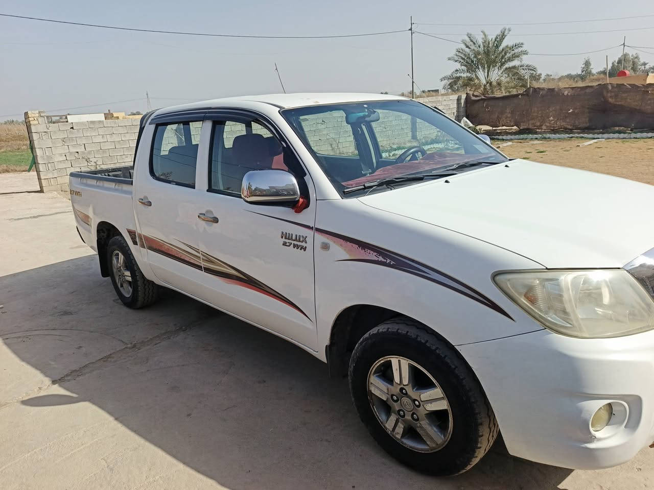 للبيع بيكم هايلوكس كويتي سياره شاصي 19كير عادي رقم واسط بيه بارد وشويه صبغ موضح بل سونار
كير ومحرك خير من الله تبريد ثلج  السعر 160 ورقه وبيه مجال موديل2009 سياره واسط قضاء الصويره الاتصال***********
***********
