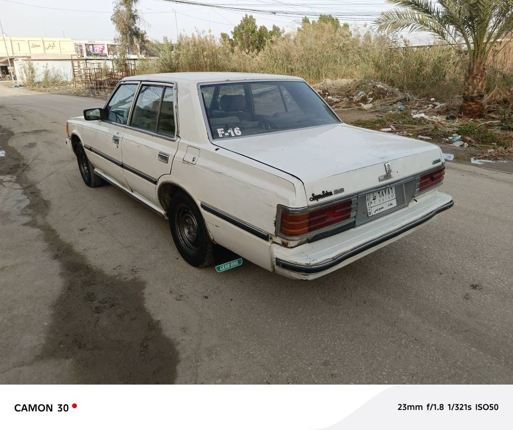 سلام وعليكم للبيع كراون سوبر ٨٢سياره بلاديه مكفولة من ضربه وصبغ بيه محرك وكير بطه ٢٥٠٠ كير جديد محرك بي خيط بخار بسيط بدون تنقيص صدر أمامي خلفي جديد كهربائيات شغاله رقم بغداد تحويل ثاني يوم
سعر ٣١ مكاني بابل ***********
