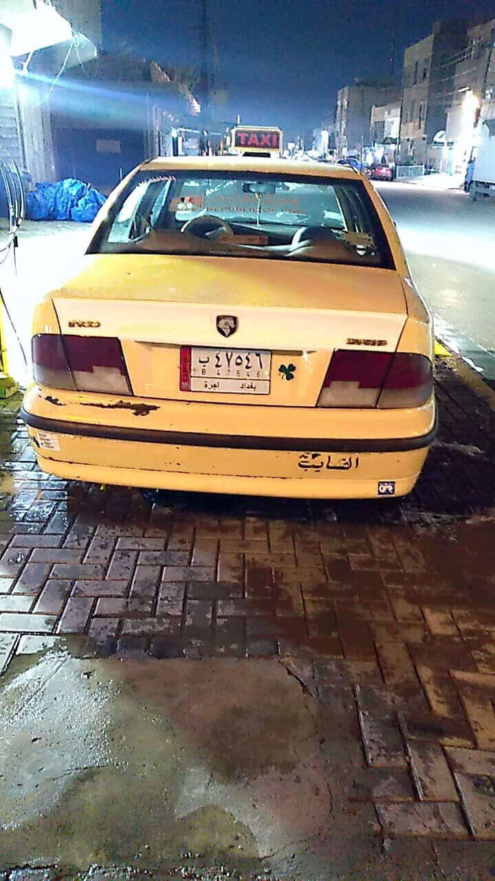 سلام عليكم سمند موديل 2011مكفوله كفالة عامه 
عليها هيئه 200و غرامه 100 هاي اني انزلها من الحساب السياره خير من الله تبريد نقصه بس غاز 
صدرها شويهً تعبان معروضه 35بيها مجال عنوان بغداد البياع شهداء البياع ***********
