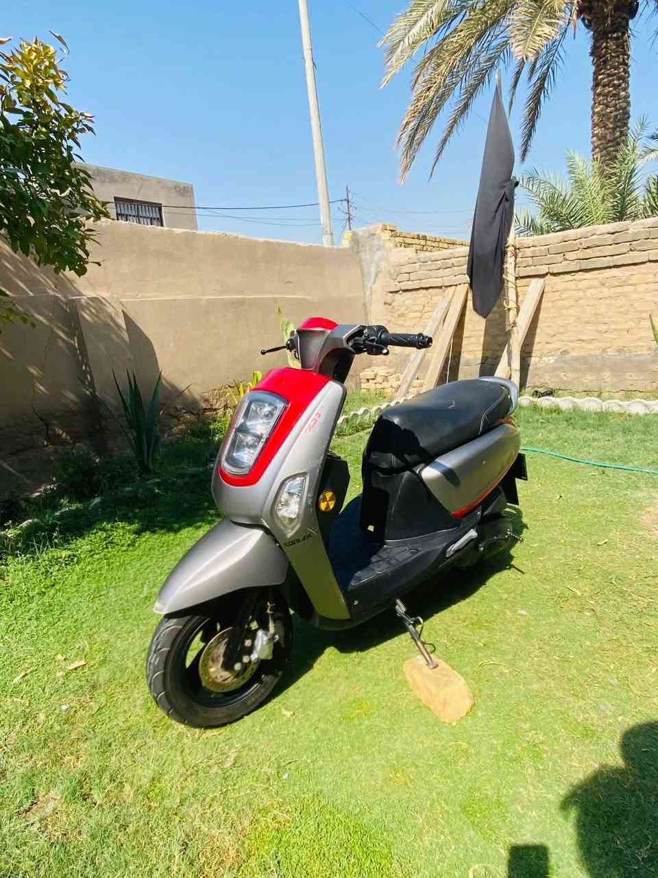 من رخصت الادمن دراجه ماكس  للبيع مجفته مره وحده  دراجه خير من الله كلشي بيها شغال بيها نقوصات بسيطه كفر التاير الامامي مشلوع ( الطبرباز) والكفر موجود لحيم ب٨ الغ يرجع طبيعي وسلف مايشتغل والاستاند الصفح عوزه لحيم 
دراجه موديل ٢٣ جديده تخبل مطلعها من الشركة بيدي لايت زنون عالي ناصي اشاير لدات دراجه كفراتها كلش نظيفه 
وعارضها للبيع لعدم استخدامها  الي ياخذها جناي يربح مايخسر سعرها ٤٠٠ الف والتصلح  مال كفر التاير على حسابي والاستاند هم هذا رقمي ***********
