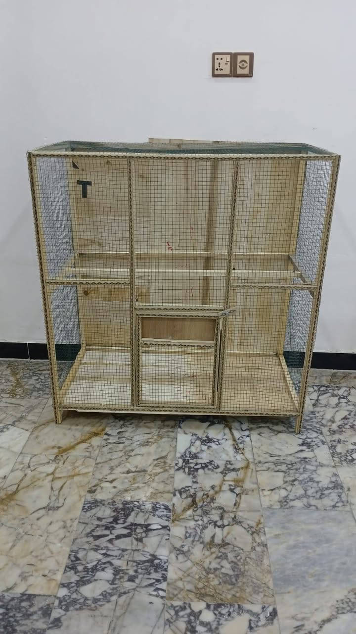 يالله
متاح 
قفص تفصال مرتب وحلو 
شغل عدل 
قياسات 
العرض103سم
الارتفاع 110سم
النزال50سم
مكاني بصره حي شرطه شارع السيد 
للتواصل وات ساب ***********
بسعر مناسب 30الف 
وشراي يدلل
