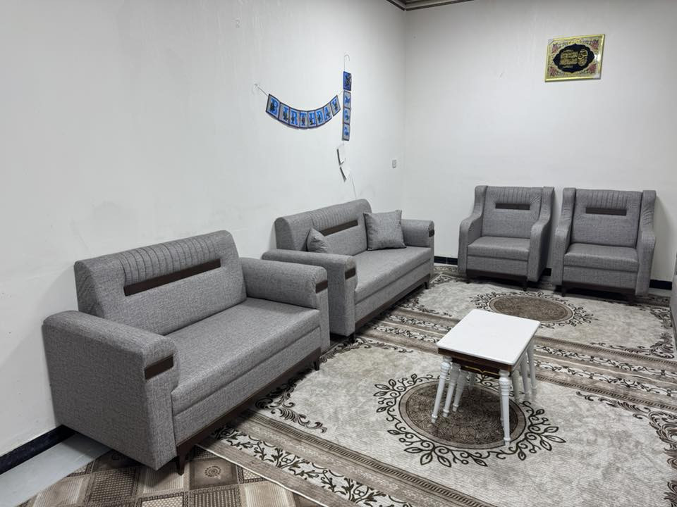 ♦️معمل الابداع للأثاث♦️تخم ♦️ ديوان ♦️  جلسة عربية 🛋حسب الطلب من اجود انواع الاقمشة🎗خشب روسي بلوك بلاويد🎗اسفنج مميز اولا عالي الكثافة🎖 السماوة طريق المهدي 🚘للاستفسار الاتصال على الرقم (وتساب)📞 ***********
