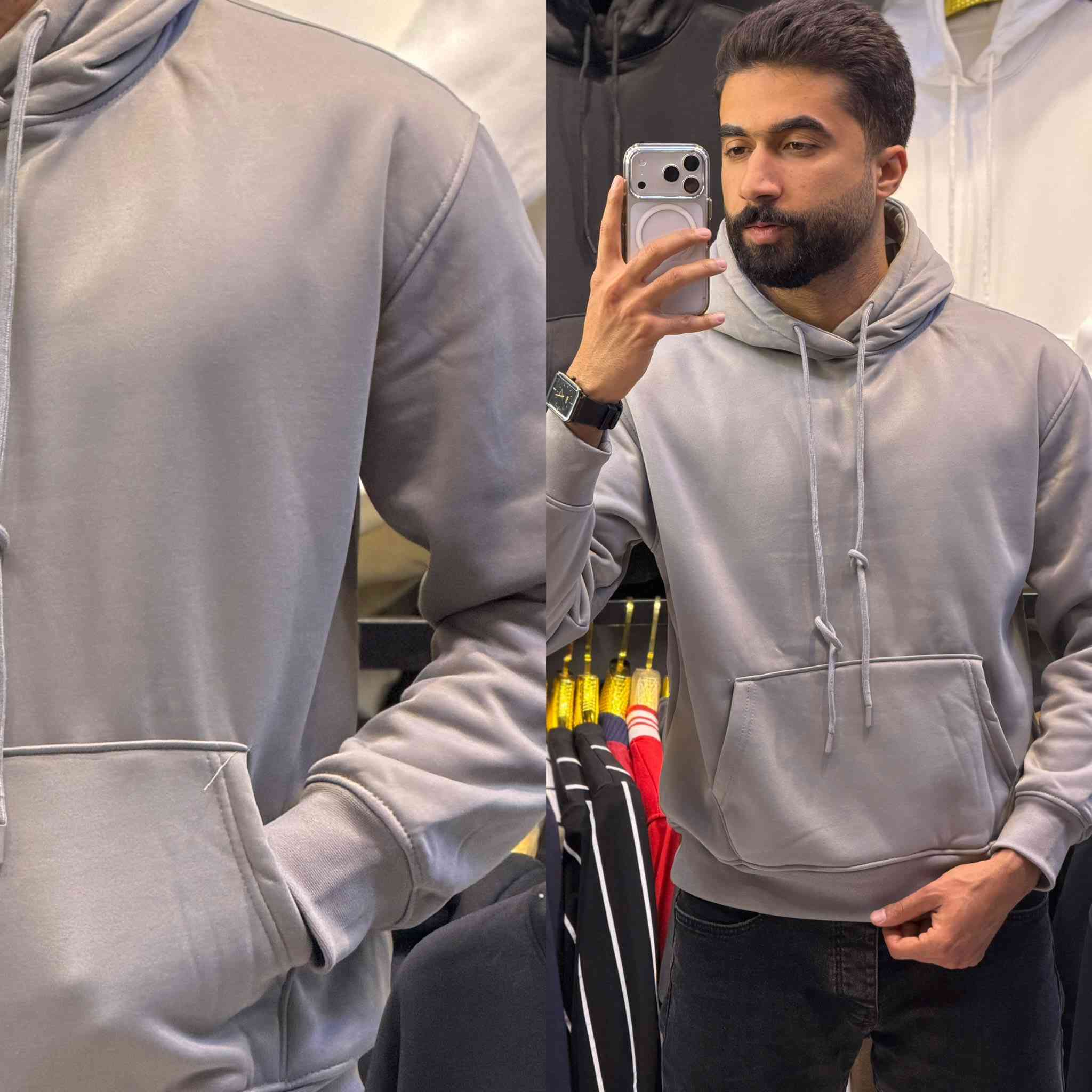 ✅أزياء مصطفى — Mustafa Fashion 

     وصل الوان جديدة هودي 3خيط 
     قياسات من (XSإلى 3XL)
📌ديالـى | خانقـين | مجمـع الـحاج قاسم |
     مـجاور حـبيب مـول 
     تتوفر خدمه توصيل داخل و خارج خانقين 🚗
    للحجز والاستفسار التواصل دايركت او واتساب📲
    (***********)
