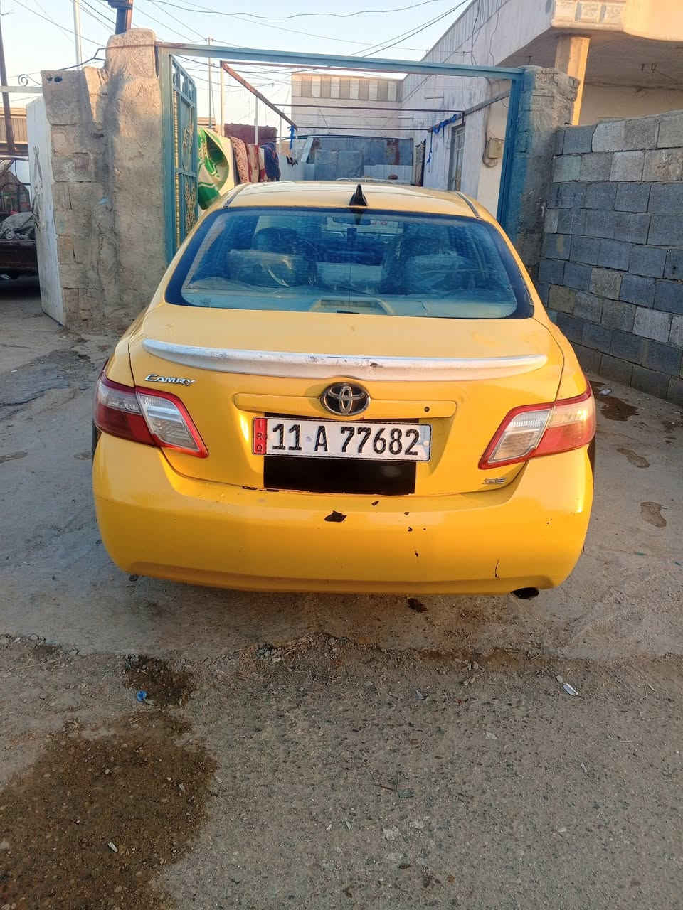 تيوتا كامري وارد امريكي تكسي رقم بغداد ب اسمي سنويه حد 29 
تحويل مباشر بيه تصليح بل تكم ابيع شفقه 
محرك كير بشرط
شاشه سماعات 
قفل سرعه 
كهربائيات كلهة بشرط 
تبريد تدفئه كلهة بشرط 
مكانهة الانبار جزيره البوعلي الجاسم المحطه الثانيه
السعر 65 ورقه وبيهة مجال 
السيارة كلهة خير من الله مال جناي 
***********
