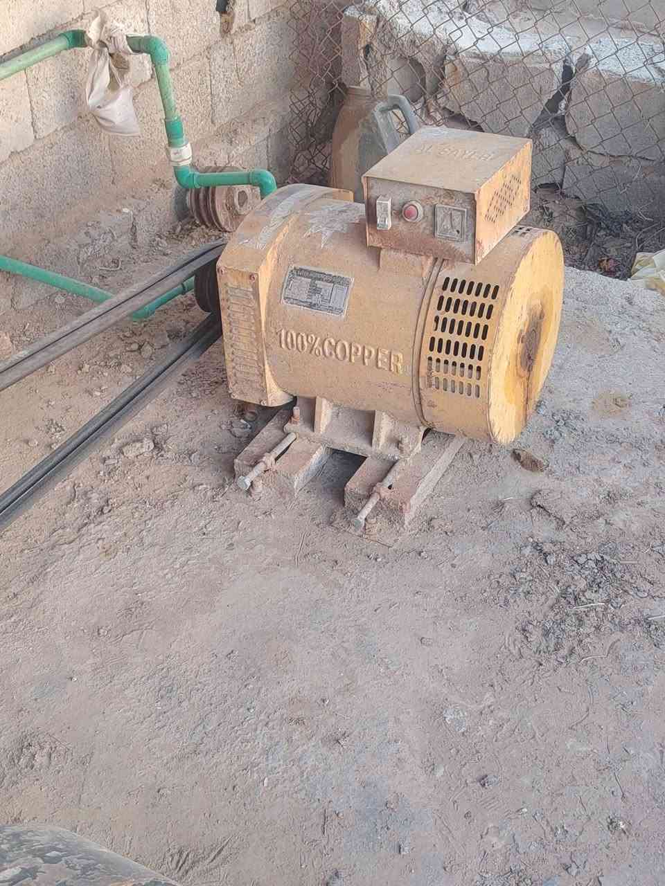 مولده هندي لستر ابو 16 مولد كبسه هوه كبسه گاز يصرف بساعه نص لتر گاز تبريده ماء ودهن  رئس توليد 10كيفي
شغال ع الفحص لتواصل ***********
