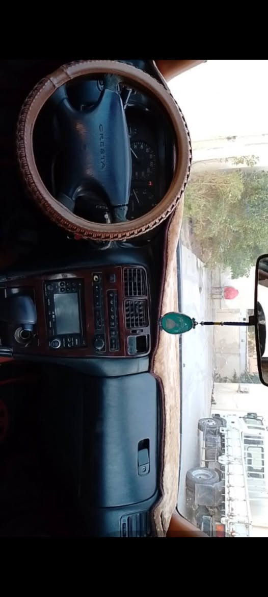 (اللهم صل على محمد وال محمد )كرسته للبيع كفاله من النقل والكص بدون ضربه قويه صبغ جماليه مكينه نضيفه كير جديد باتري جديد تخم تاير نضيف كلش العنوان البصره الزبير السعر 58$  مكلف بالنشر بأسم صاحبه ***********
