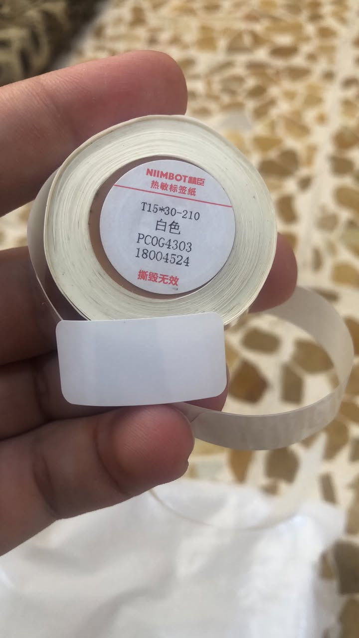 ستيكرات طابعة NIIMBOT  
يتوافق مع 3 اصدارات D11,D110,D101
متوفر كميات


**إذا كنت صاحب هذا الإعلان وتريد حذفه لأي سبب، رجاءا أرسل رسالة إلى الدعم الفني**