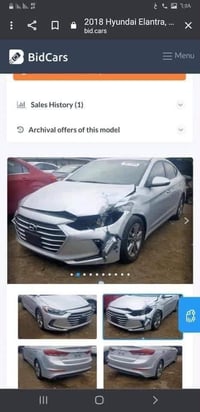 النترا ٢٠١٨  وارد امريكي لون رصاصي  رقم بغداد  حادث موضح بالصور جاملغ ...