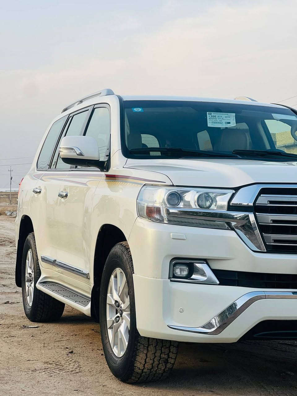 سلام عليكم
لاندكروزر موديل 17 افطيم اصل 
سياره ما ملعوب بيه 

مكفوله كفاله عامه 

سياره رقم بغداد تحويل ثاني يوم 
تخم تأير جديد 
مواصفات 
فتحه 
كشنات جلد 
دبل ماوس 
حساسات أمامية وخلفية 
كامره 
لايت زنون 
شاشه وصطيه 
كشنات  كهرباء 
مري شفط 
تبريد ثلج 
السياره جديده لوك  
ماشيه 120 حقيقي 
السعر خاص 
ملاحظه المو شراي لا يتصل 
الرقم ***********
المكان الناصريه مركز
