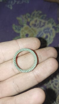 حلقه فضه ٩٢٥ تطعيم ماس وزنه ثقيل مكان بغداد نهايت حي اور سبع قصور توصي...