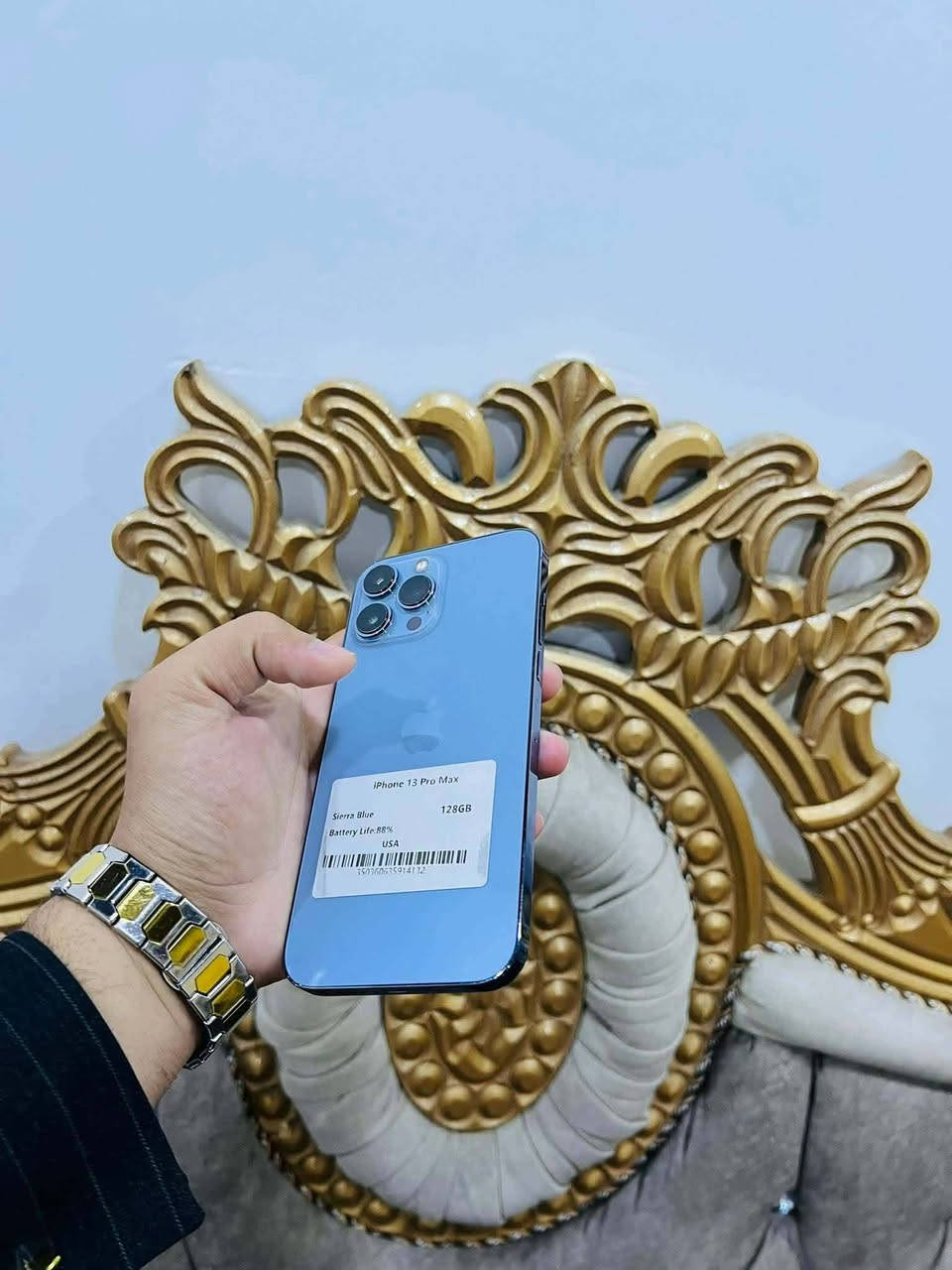 ايفون 13 برو ماكس
‏
‏ذاكرة 128
‏
‏بطارية 88 ما مصعد
‏
‏تك سيم
‏
‏نموذج M امريكي
‏
‏الجهاز مامفتوح
‏
‏السعر 630
‏
‏واتساب او اتصال 
‏***********

