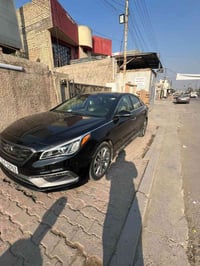 سوناته موديل ٢٠١٧  اللون اسود  فول مواصفات  ماشيه ٥٧ ميل وقابله للزياد...