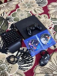 بلي فور سلم 500GB • اقراص فيفا وشبح • جويستك اصلية