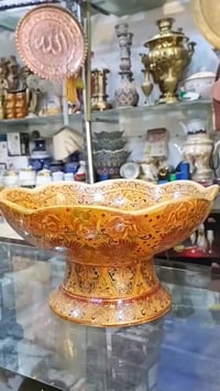 شكردان مزغرف • فرفوري أصلي • ٣٠×١٧سم