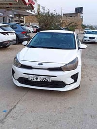 كيا ريو  موديل 2021 وارد امريكي  رقم اربيل الدولي  كابون بانزين الكترو...