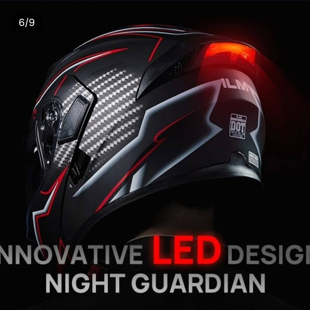 ilm 902led خوذة
تصنيف DOT
فك متحرك
زجاج إضافي أسود
ضوء خلف الخوذة مميز
بطانة مريحة 
السعر ٦٠ وبيه مجال
الخوذه كوالتي جداً عالي


**إذا كنت صاحب هذا الإعلان وتريد حذفه لأي سبب، رجاءا أرسل رسالة إلى الدعم الفني**