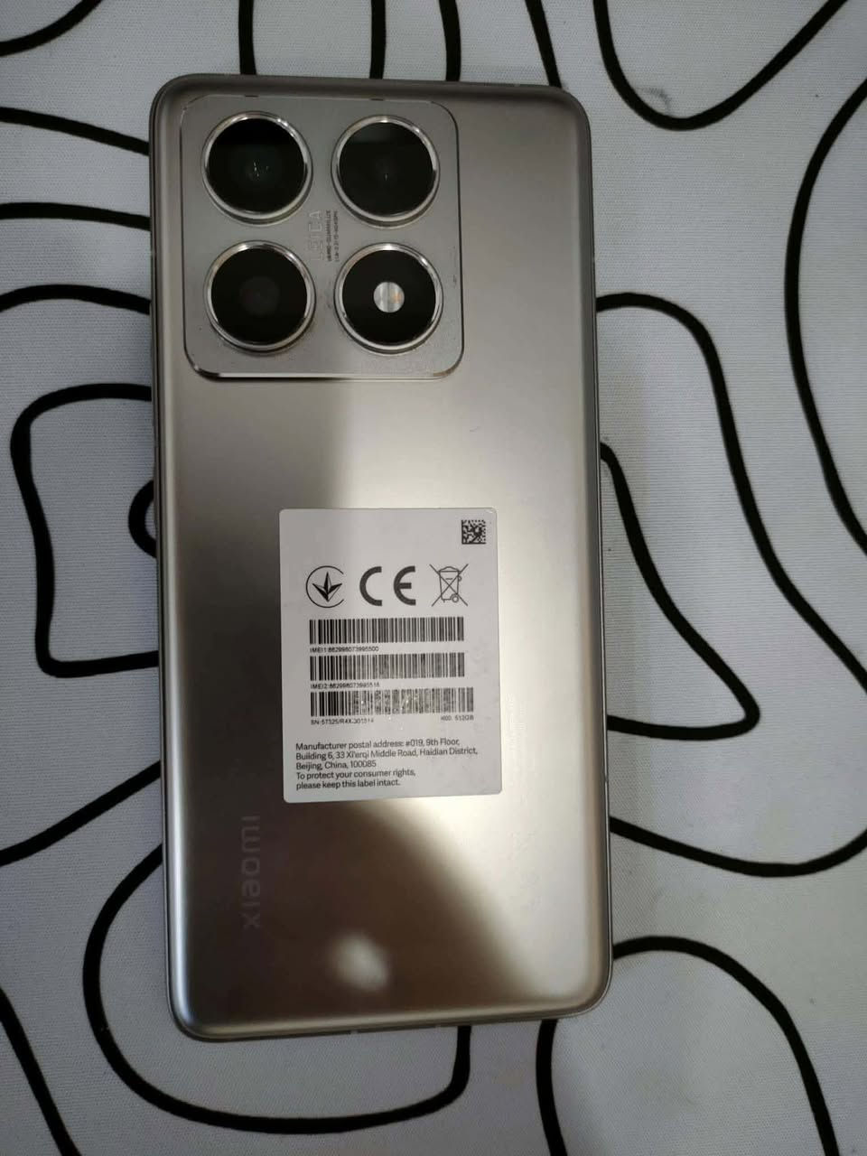 📱 شاومي 14T برو (Xiaomi 14T Pro) - للبيع
​الذاكره 512
: (  مستخدم نظيف جداً كأنه جديد)
​🚀 المواصفات التقنية:
​المعالج: Dimensity 9300+ بمعمارية 4 نانومتر (أداء جبار في الألعاب والمهام الثقيلة).
​الشاشة: AMOLED بحجم 6.67 بوصة، تدعم 144Hz وسطوع خيالي يصل لـ 4000 شمعة.
​الكاميرات: نظام كاميرات Leica الاحترافي:
​أساسية 50 ميجابكسل بمستشعر كبير (Light Fusion 900).
​كاميرا تقريب (Telephoto) وكاميرا زاوية واسعة.
​البطارية والشحن: 5000 مللي أمبير، تدعم الشحن الخارق 120W (يشحن بالكامل في أقل من 20 دقيقة).
​المقاومة: مقاوم للماء والغبار بمعيار IP68.
​النظام: يعمل بنظام شاومي الجديد HyperOS.
​📦 الملحقات (كما في الصورة):
​الكرتون الأصلي.
​رأس الشاحن الأصلي بقوة 120 واط.
مكاني موصل الحدباء 
السعر 600وبي مجال للطيبين 🤍


**إذا كنت صاحب هذا الإعلان وتريد حذفه لأي سبب، رجاءا أرسل رسالة إلى الدعم الفني**